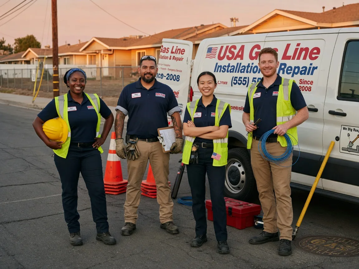 Gas Line Installation company in Nabb, IN